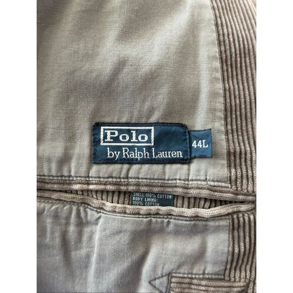 Polo Ralph Lauren Men’s Corduroy Blazer Sport Coat Brown 44L Patch Pockets - Picture 9 of 11